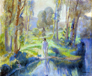  Henri Lebasque Nymph by the lake - Art Print