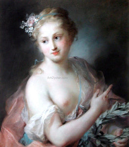  Rosalba Carriera Nymph from Apollo's Retinue - Art Print