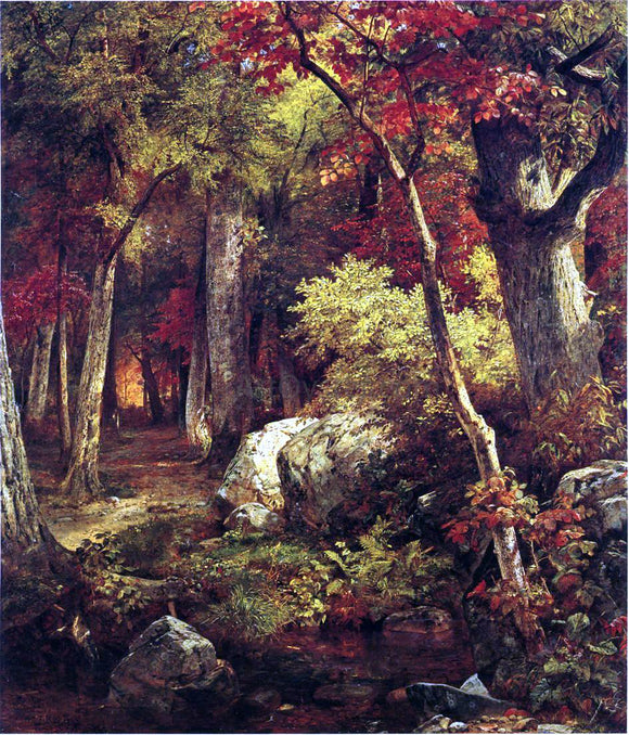  William Trost Richards October - Art Print