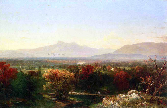  John Frederick Kensett October Day in the White Mountains - Art Print