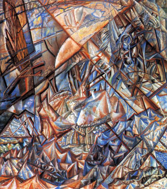  Pavel Filonov October Landscape Formula - Art Print