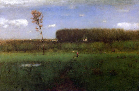  George Inness October Noon - Art Print