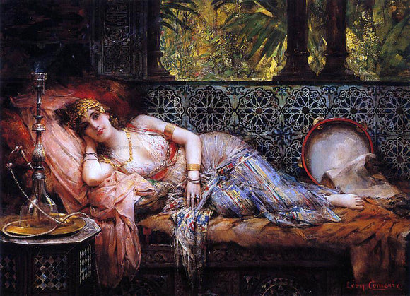  Leon Francois Comerre Odalisque - Art Print