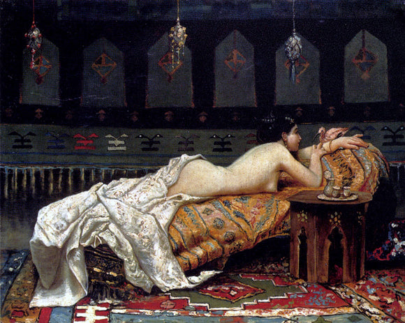  Francesco Paolo Michetti Odalisque - Art Print