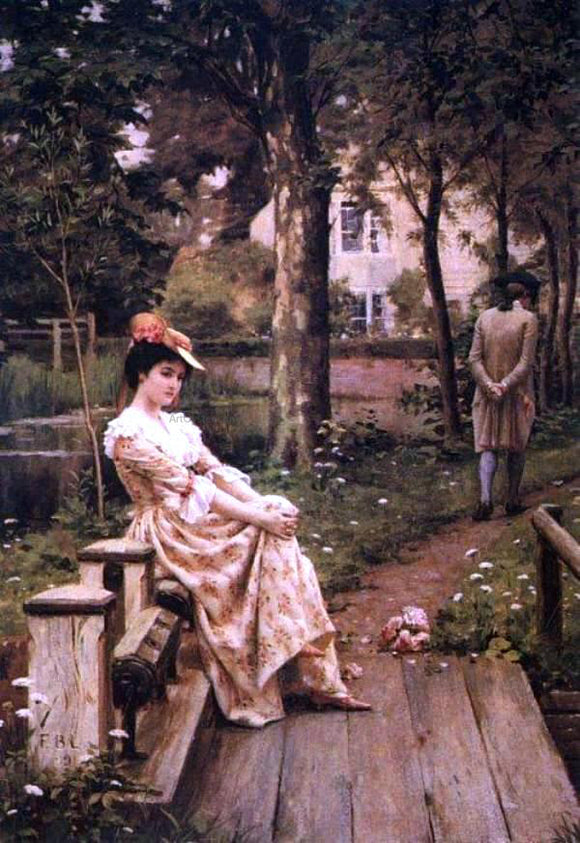  Edmund Blair Leighton Off - Art Print