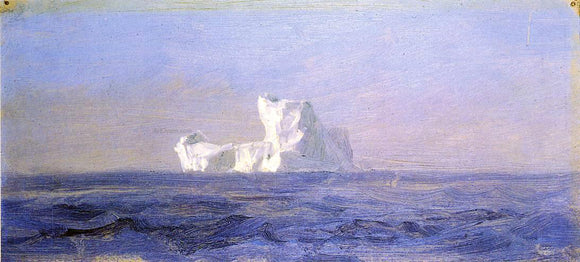  Frederic Edwin Church Off Iceberg, Newfoundland - Art Print