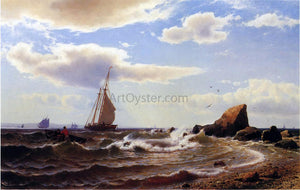  Mauritz F. H. De Haas Off Orient Point, Long Island - Art Print