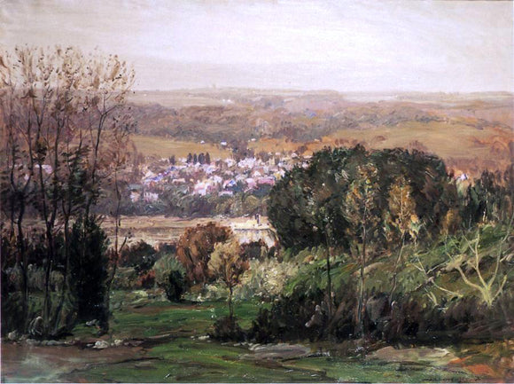  Lewis Henry Meakin Ohio Valley and Kentucky Hills - Art Print