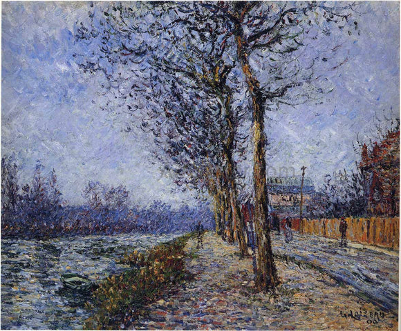  Gustave Loiseau Oise at Pontoise - Art Print