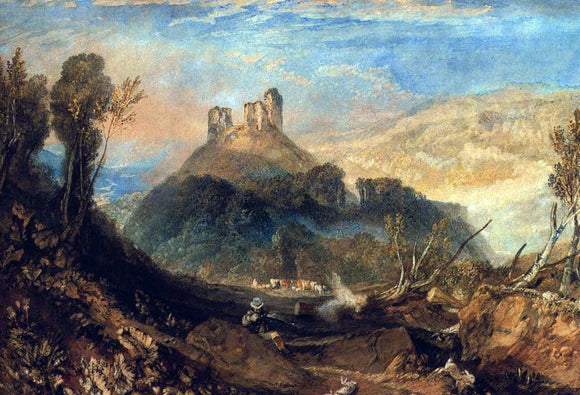  Joseph William Turner Okehampton - Art Print