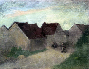  Robert Henri Old Houses in Normandie - Art Print