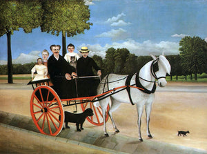  Henri Rousseau Old Junior's Cart - Art Print