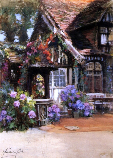  Francis Hopkinson Smith Old Normandy Well: Inn of William the Conqueror - Art Print