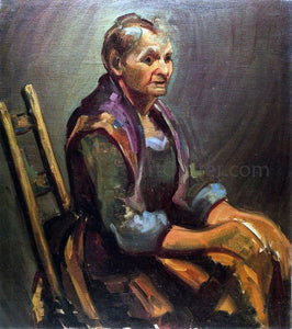  George Luks Old Woman - Art Print