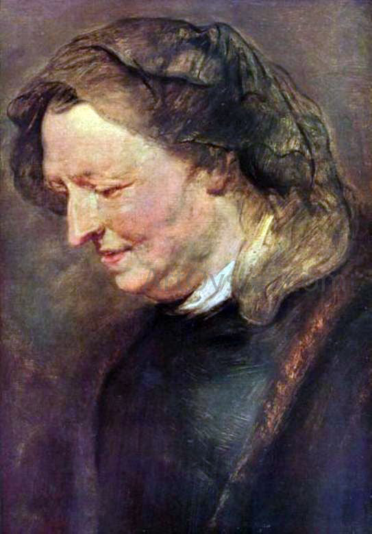  Peter Paul Rubens Old Woman - Art Print