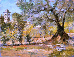  William Merritt Chase Olive Trees, Florence - Art Print