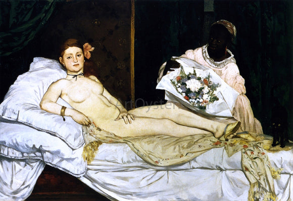  Edouard Manet Olympia - Art Print