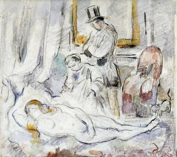  Paul Cezanne Olympia - Art Print