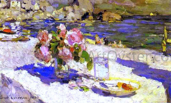  Constantin Alexeevich Korovin On a Sea Shore - Art Print