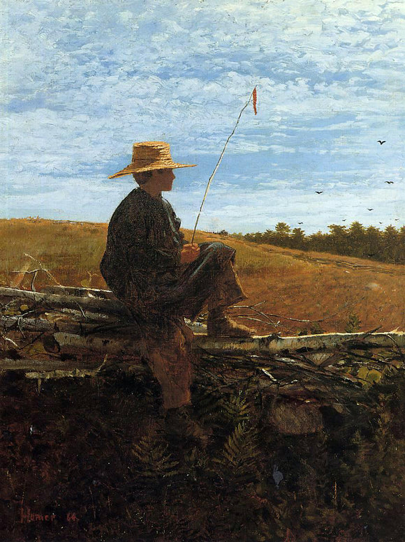  Winslow Homer On Guard - Art Print