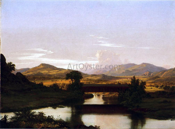  Frederic Edwin Church On Otter Creek - Art Print