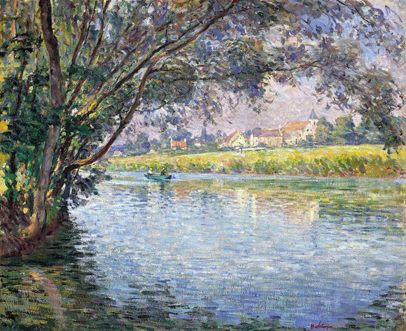 Henri Lebasque On the Banks of the Marne - Art Print