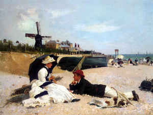  Alexander Rossi On The Beach - Art Print