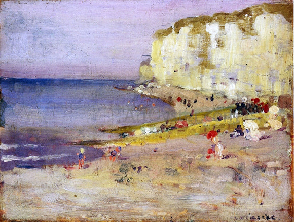  Frederick Carl Frieseke On the Beach, Corsica - Art Print