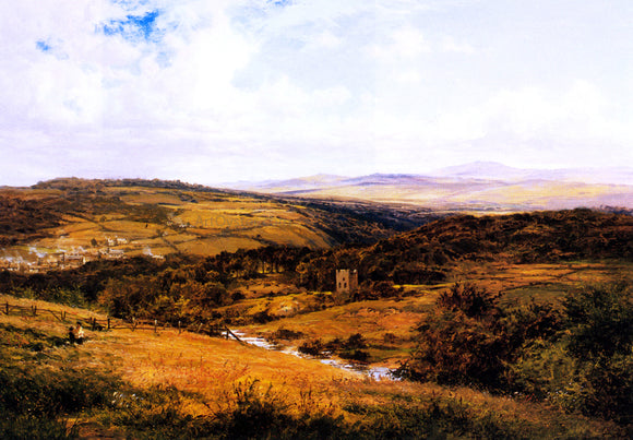  Benjamin Williams Leader On the Borders of Dartmoor - Art Print
