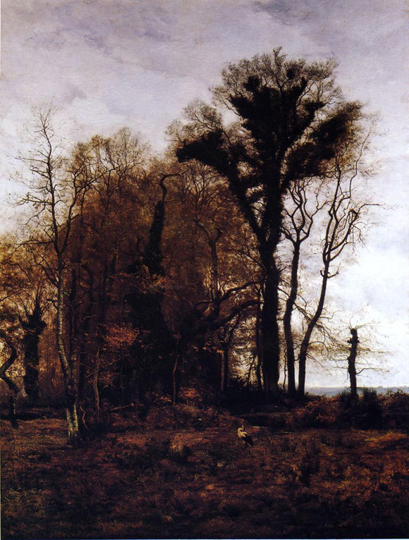  William Lamb Picknell On the Borders of the Marsh - Art Print