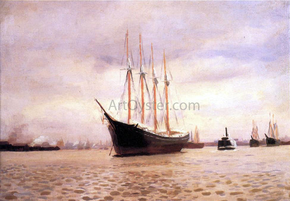  Thomas Pollock Anschutz On the Delaware at Tacony - Art Print