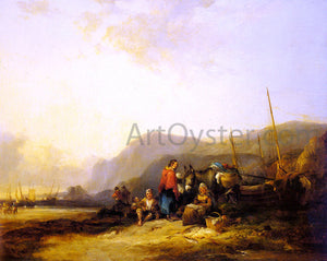  Senior William Shayer On The Hampshire Coast - Art Print