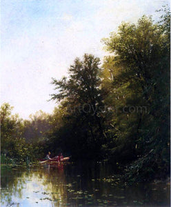  Alfred Thompson Bricher On the Mill Stream - Art Print