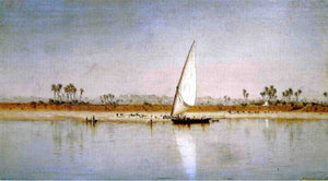  Sanford Robinson Gifford On the Nile - Art Print