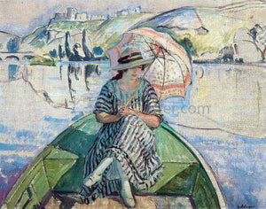  Henri Lebasque On the River Eau - Art Print