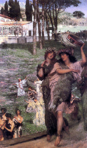 Sir Lawrence Alma-Tadema On the Road to the Temple of Ceres - Art Print