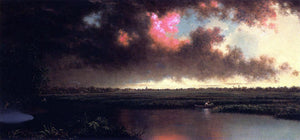  Martin Johnson Heade On the San Sebastian River, Florida - Art Print
