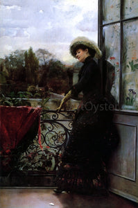  Julius LeBlanc Stewart On the Terrace - Art Print