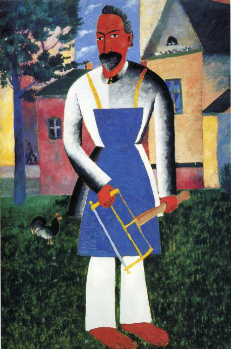  Kazimir Malevich On Vacation - Art Print