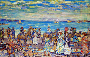  Maurice Prendergast Opal Sea - Art Print