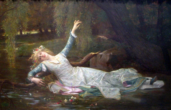  Alexandre Cabanel Ophelia - Art Print