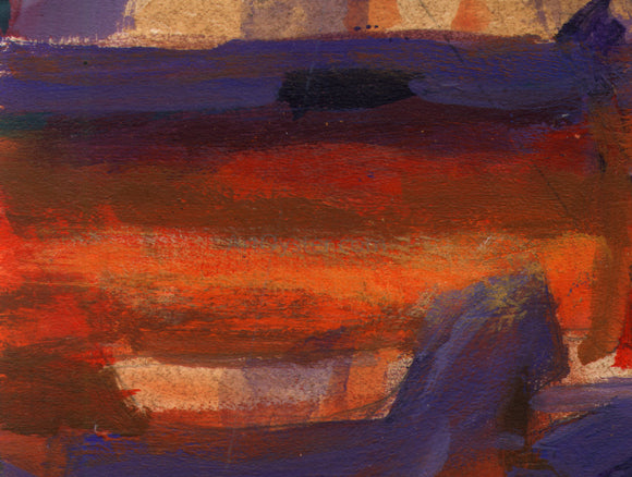  Our Original Collection Orange and Purple Mix - Art Print