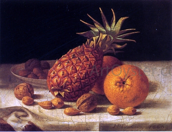 John F Francis Oranges and Pineapple - Art Print