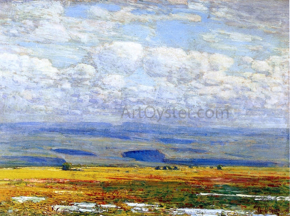  Frederick Childe Hassam Oregon Landscape - Art Print