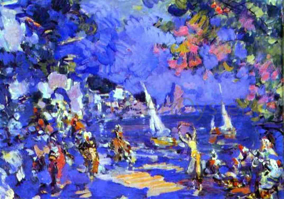  Constantin Alexeevich Korovin Oriental Slave Market - Art Print