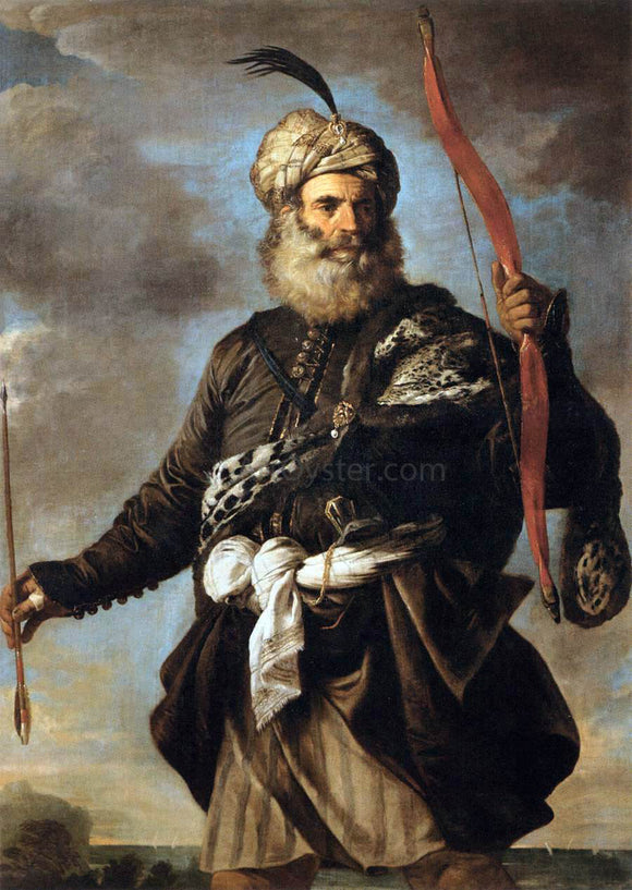  Pier Francesco Mola Oriental Warrior - Art Print
