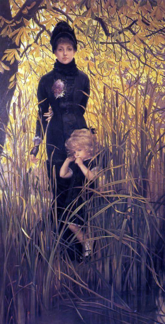  James Tissot Orphan - Art Print