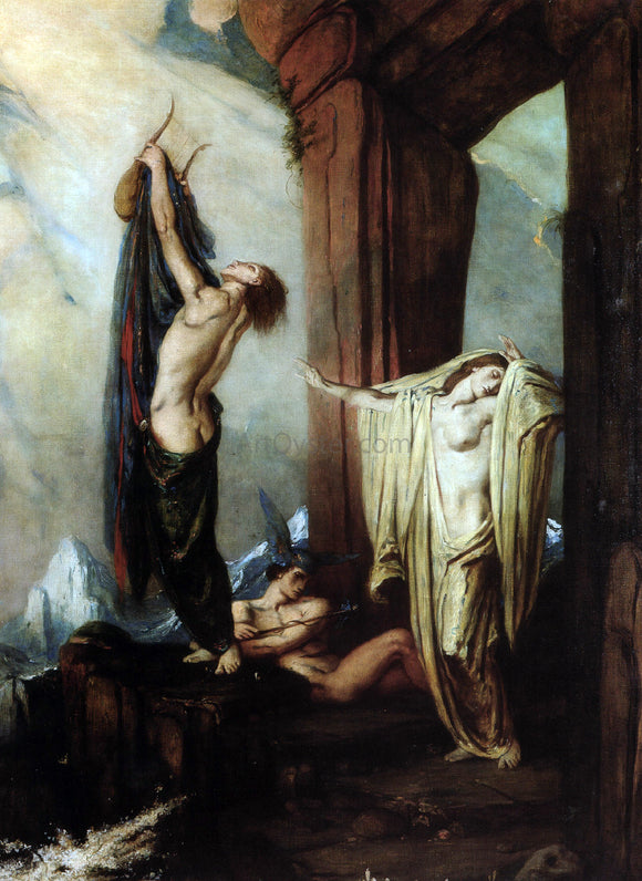  Charles De Sousy Ricketts Orpheus and Eurydice - Art Print