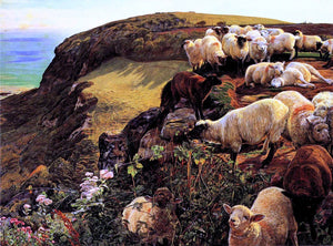  William Holman Hunt Our English Coasts - Art Print