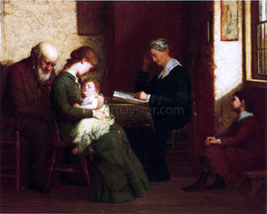  George Henry Story Our Father Who Art in Heaven - Art Print